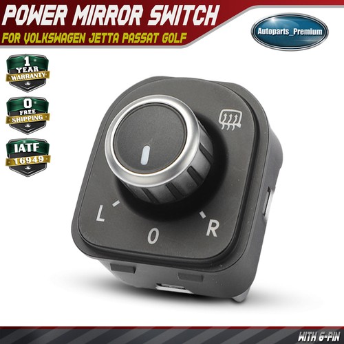 Front driver side power mirror - side,