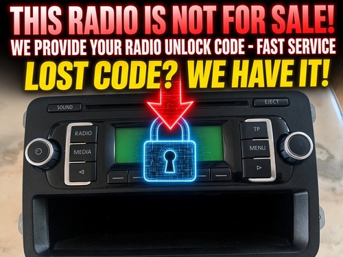 Radio code unlock pin - vw,