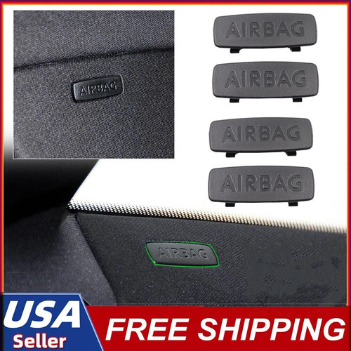 4pcs black car pillar airbag - 4pcs,