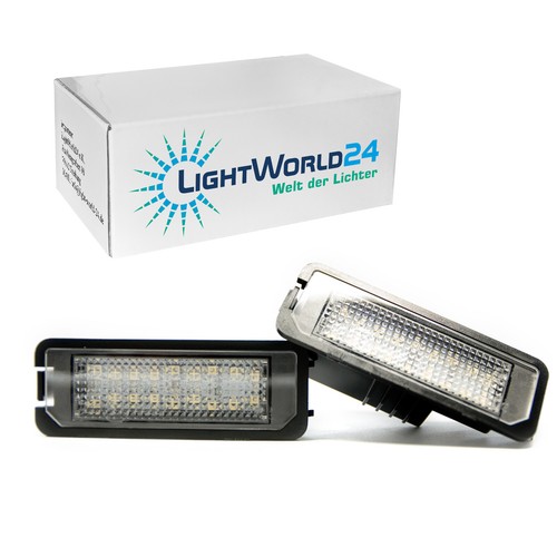 Led luce targa - 2x, 4