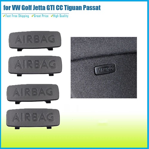 4pcs black car pillar airbag - black,